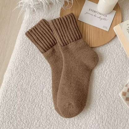Elodie Cozy Sweater Socks - 5 Pairs
