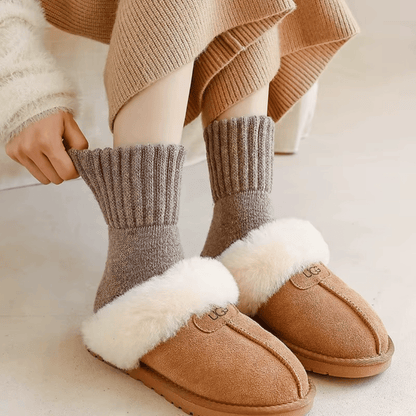 Elodie Cozy Sweater Socks - 5 Pairs