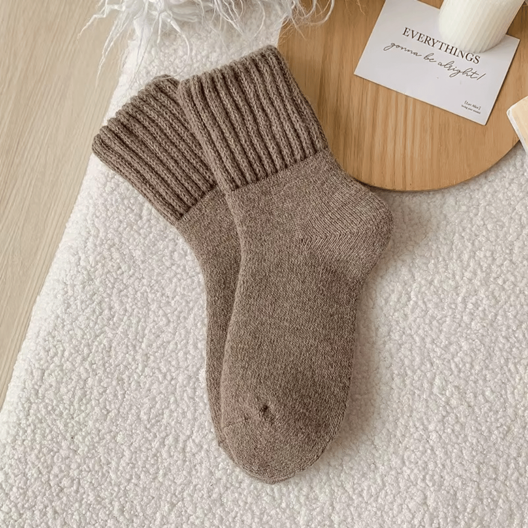 Elodie Cozy Sweater Socks - 5 Pairs