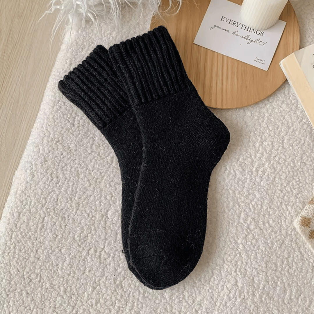 Elodie Cozy Sweater Socks - 5 Pairs