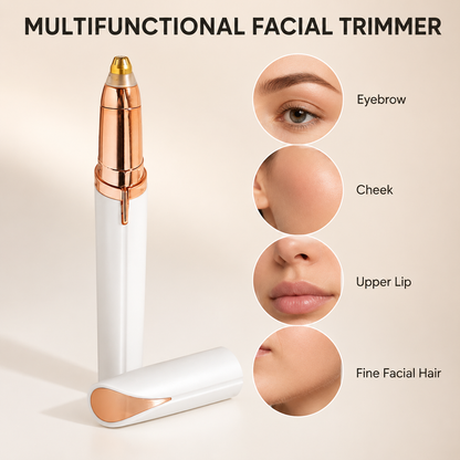 Evina™ PrecisionGlow Face Trimmer