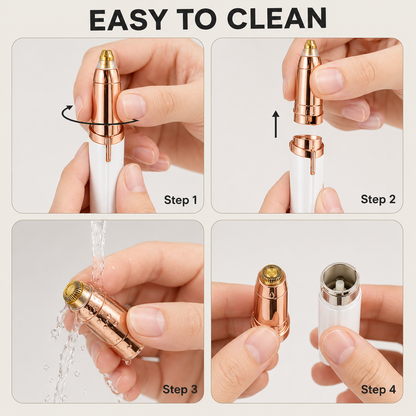 Evina™ PrecisionGlow Face Trimmer