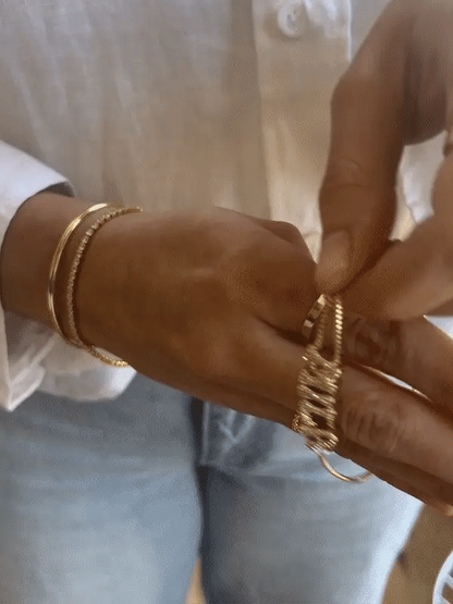 Bubble Name Bracelet