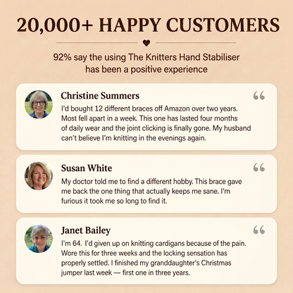Valena™ Knitter's Hand Stabiliser