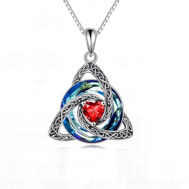 Evina™ Witch Knot Birthstone Necklace
