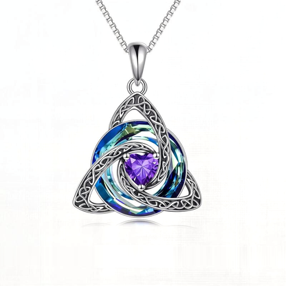 Evina™ Witch Knot Birthstone Necklace
