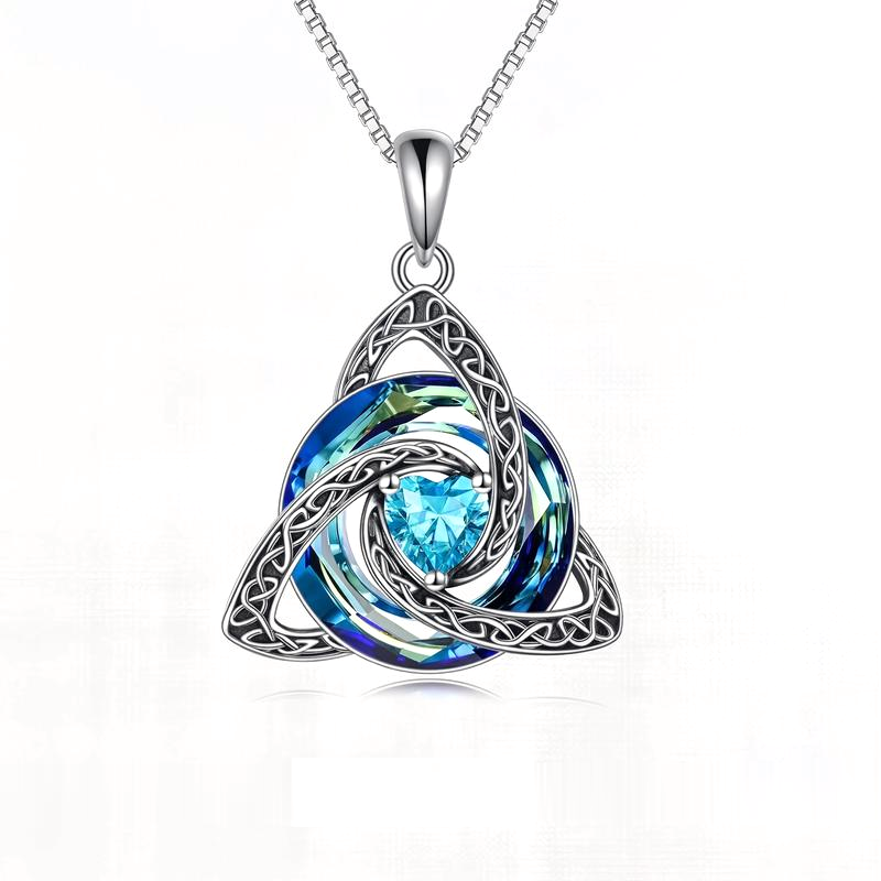 Evina™ Witch Knot Birthstone Necklace