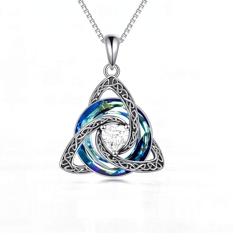 Evina™ Witch Knot Birthstone Necklace