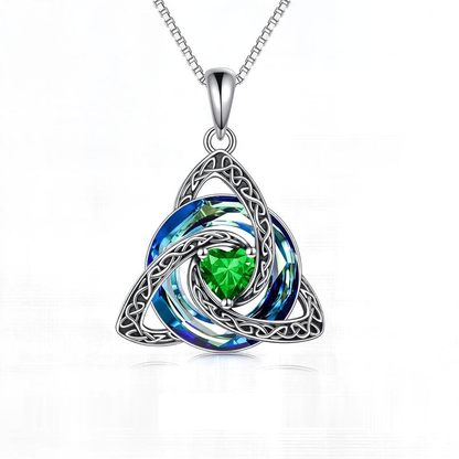 Evina™ Witch Knot Birthstone Necklace
