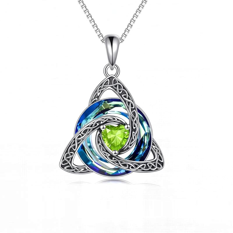 Evina™ Witch Knot Birthstone Necklace