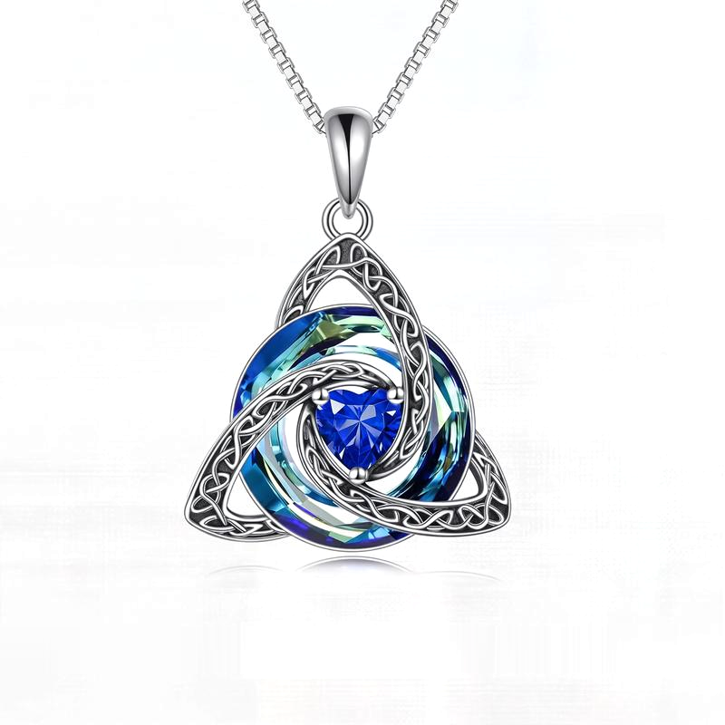 Evina™ Witch Knot Birthstone Necklace