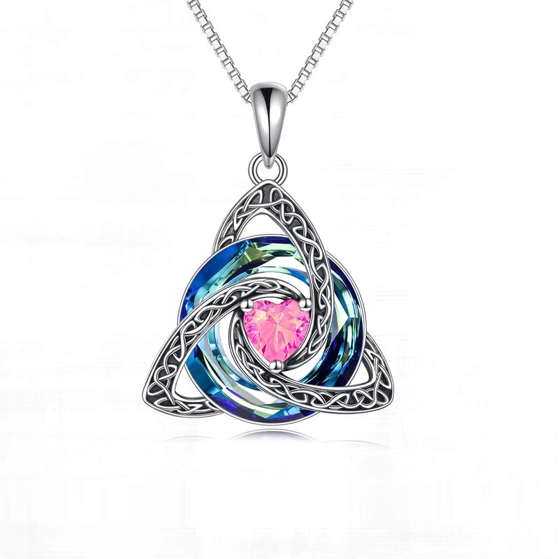 Evina™ Witch Knot Birthstone Necklace