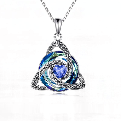 Evina™ Witch Knot Birthstone Necklace